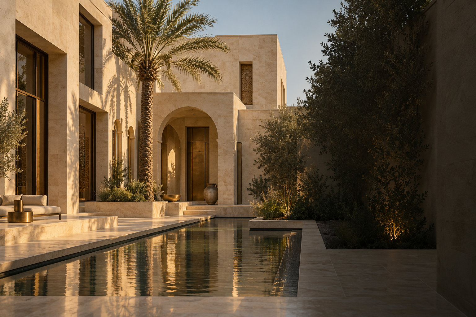 معماری معاصر و ترکیب نور و مصالح